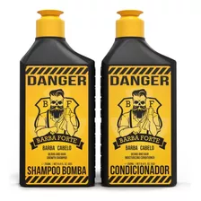 Combo Danger Shampoo E Condicionador Barba Forte (2 Prod)