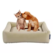 Mini Cama Para Pet Camurça Bege 18x65x50 Ortobom