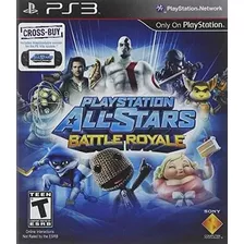 Playstation All-stars Battle Royale Ps3 Mídia Física