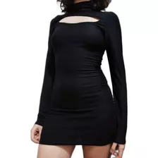 Vestido Elastizado Kawaii Harajuku Goth