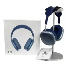 Auriculares Bluetooth Max Mobile, Graves, Mic P9 Plus Azul