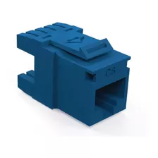 Módulo Keystone Jack Rj45 Cat6 Furukawa, Color Azul