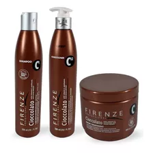 Kit Shampoo+acondicionador+tratamiento Cioccolato Firenze