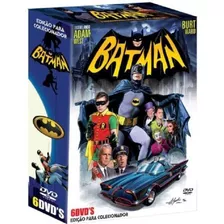 Batman Edição Para Colecionador Box Com 6 Dvd`s