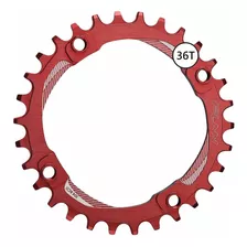 Funn Solo Narrow Wide Chain Ring Bcd 104mm (36t Red)