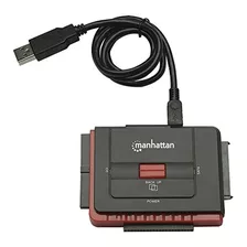 Manhattan Hi-speed Usb To Sata/ide Adapter 3-in-1 con Un Sol