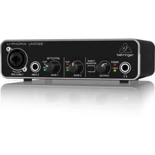 Interface Áudio Behringer Uphoria Umc22 - Envio Imediato 