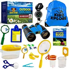 Kidz Xplore-outdoor Explorer Set, Kit De Captura De Insectos