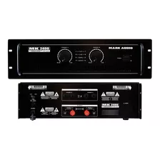 Amplificador Potencia Mark Audio Mk2400 Stereo 400w Rms