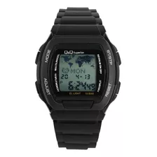 Reloj Deportivo Q&q Para Hombre Con Mapa Telememo Mmw3p101y 