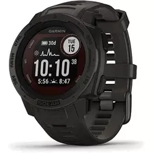 Monitor Cardíaco De Pulso Gps Garmin Instinct Solar Grafite