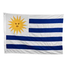 Bandeira Do Uruguai 3p Oficial (1,92x 1,35) Bordada