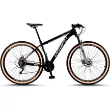 Bicicleta 29 Dropp Sx Evo 21v Câmbio Shimano Preto+cinza