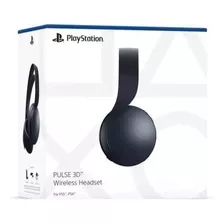 Headset Pulse Midnight Black Ps4 E Ps5 Original Lacrado