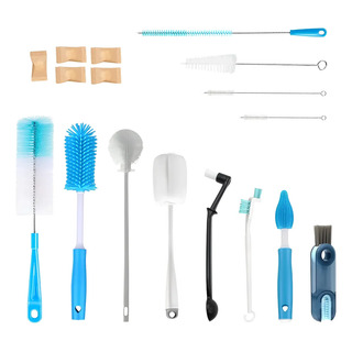 Kit Escovas De Limpeza Multiuso Para Garrafas