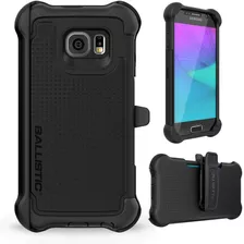 Estuche Ballistic Para Samsung Galaxy S6 Color Negro 