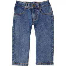 ~? Carhartt Baby Boys Denim Pant, Lavado Medio, 9 Meses