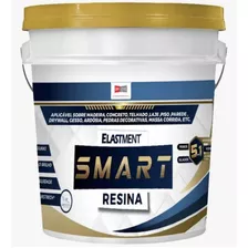 Elastment Smart Resina Base D'água Incolor 5 Em 1 - 3,6 L