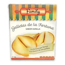 Galleta De La Fortuna Sabor Vainilla X 12 Uni. - Family.