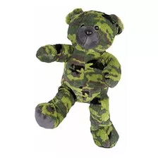 Stuffems Toy Shop 16 Oso Militar De Camuflaje Grabable Con 