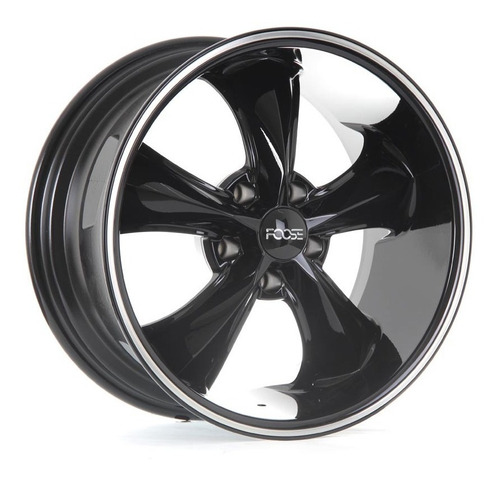 Rin Foose F104-legend 20x10 5x1143 Ford Mustang Clasico Color Gloss Black