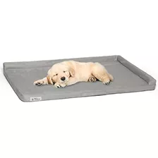 Petfusion Puppychoice Dog Crate Pad [cubierta De Microsuede,