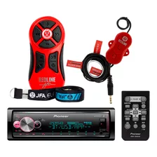 Pioneer Mvh-x7000br + Controle Longa Distancia Jfa Redline