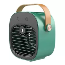 Refrigerador De Aire Portátil Mini Ventilador Frio Aerosoles Color Verde