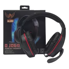 Fome De Ouvido Headset Gamer Game Altomex Al-209 Cor Preto