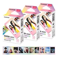 Pack 30 Filmes Instax Mini Macaron Para Mini 11, Mini 9