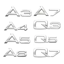 Emblema Insignia Baúl Audi A1 A3 A3 A5 A6 A7 A8 Q3 Q5 Q7