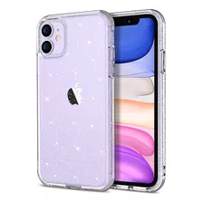 Funda Para iPhone 11 / Transparente Con Glitter