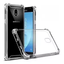 Capa Transparente Anti Impacto Compatível Com Samsung J5 Pro Cor Branco