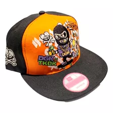 Gorra Snapback Plana Dgk Rap Art Money Gang Regulable Y2k