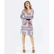 Vestido Feminino Manga Longa Sino Strappy Marisa - Tam: Gg