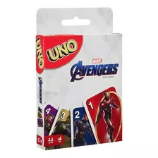 Juego De Mesa Uno Avengers Marvel Cartas 