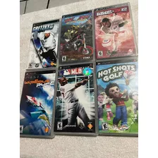 Lote De 6 Juegos Para Sony Psp