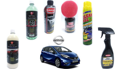 Kit Lava Tu Auto Nissan Note 2018 Shampoo C/cera 1 Detaili Foto 2