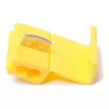 Conector Derivação Amarelo Cabos 4,00 -6,0mm 50 Pçs Amarelo