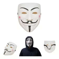 Mascara De Anonymous Halloween Para Disfraz O Cosplay Terror