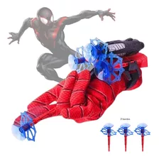 Luva Lança Teia Homem Aranha Brinquedo Presente Meninos Top