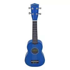 Ukelele Soprano Leonard Azul Brillante + Funda + Metodo