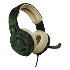 Audífonos Gamer Trust Gxt 411c Camuflje Color Verde