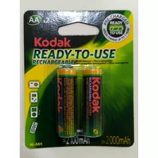 Pilas Kodak Recargables Aa 2100 Mha