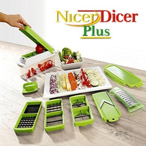 Nicer Dicer Picador De Verduras Multifuncional- Kit Completo