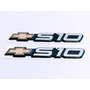 Par Emblemas Laterales S-10 Chevrolet Vitrolux 