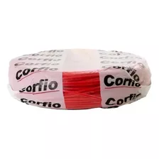 Cabo Fio Flexível 450/750v 10mm 100 Metros Corfio Cores Cor Da Cobertura Vermelho