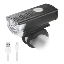 Luz Delantera Bicicleta Led Usb 3 Modos 300 Lm