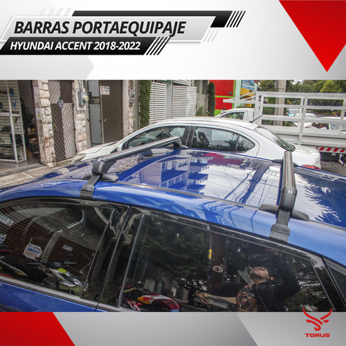Barras Portaequipaje Para Accent Hyundai 2018 2019 2020 2021 Foto 5