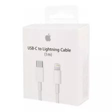 Cable Usb Tipo - C A Lightning Apple iPhone 1 Metro Original